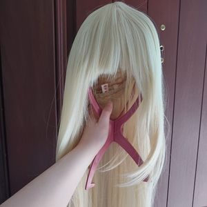 Platinum Blonde 42 in Wig Cosplay Party Halloween